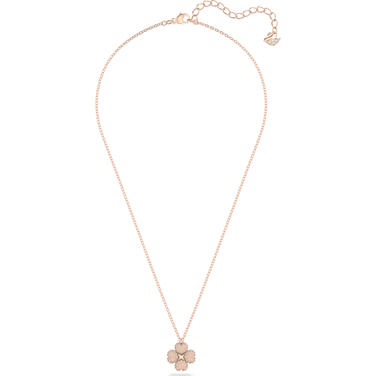 Swarovski - Latisha Anhänger Blume, Rosa, Metallmix - CRYSTAL UNTERBERGER