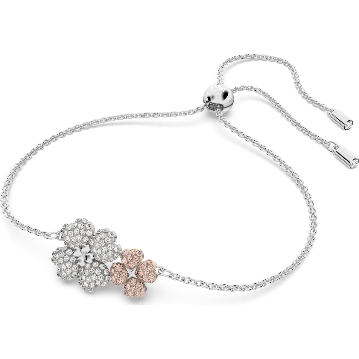 Swarovski - Latisha Armband Blume, Mehrfarbig, Rhodiniert - CRYSTAL UNTERBERGER