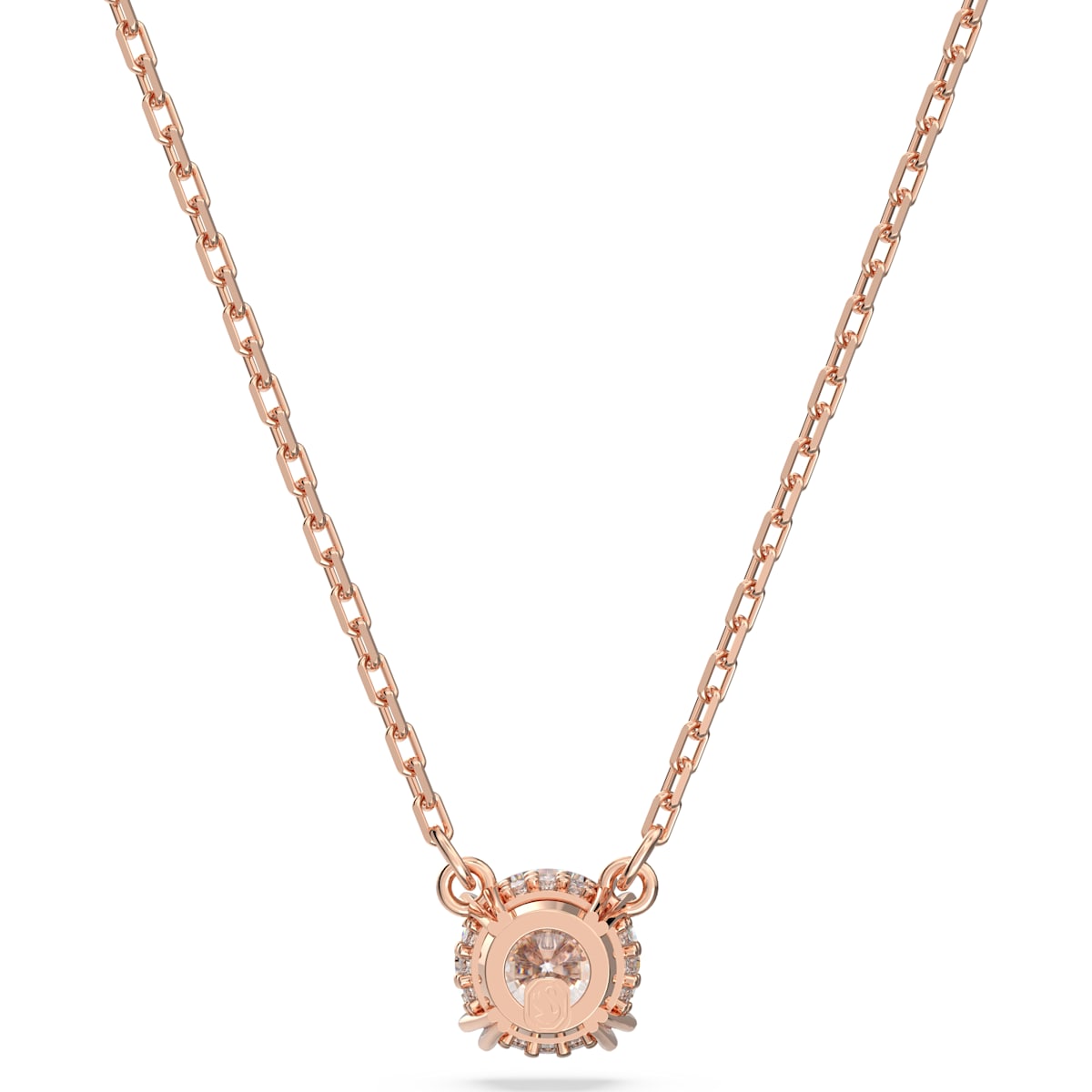 Swarovski - Constella Anhänger Rundschliff, Weiß, Roségold-Legierungsschicht - CRYSTAL UNTERBERGER
