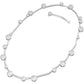 Swarovski - Constella Halskette Gemischte Rundschliffe, Weiß, Rhodiniert - CRYSTAL UNTERBERGER