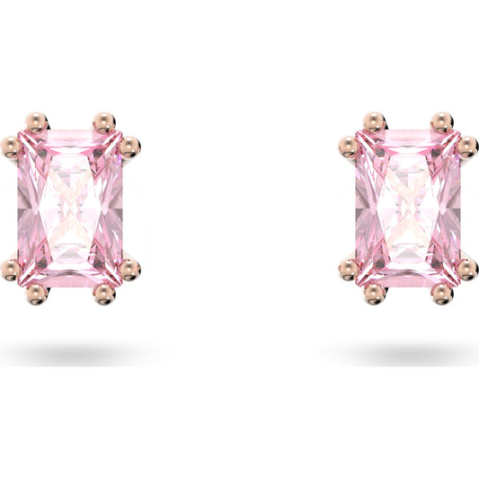 Stilla Ohrstecker, Rosa, Roségold-Legierungsschicht - CRYSTAL UNTERBERGER