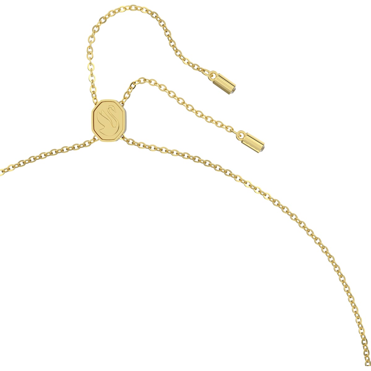 Matrix Anhänger, Baguette-Schliff, Grün, Goldlegierungsschicht - CRYSTAL UNTERBERGER