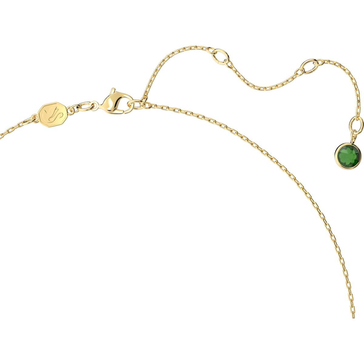 Swarovski - Orbita Anhänger, Oktagon-Schliff, Mehrfarbig, Goldlegierungsschicht - CRYSTAL UNTERBERGER