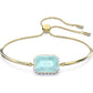 Orbita Armband, Oktagon-Schliff, Mehrfarbig, Goldlegierungsschicht - CRYSTAL UNTERBERGER