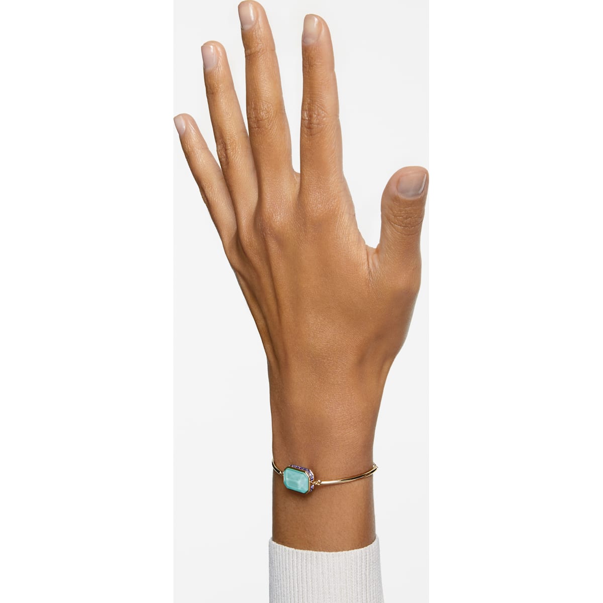 Orbita Armband, Oktagon-Schliff, Mehrfarbig, Goldlegierungsschicht - CRYSTAL UNTERBERGER