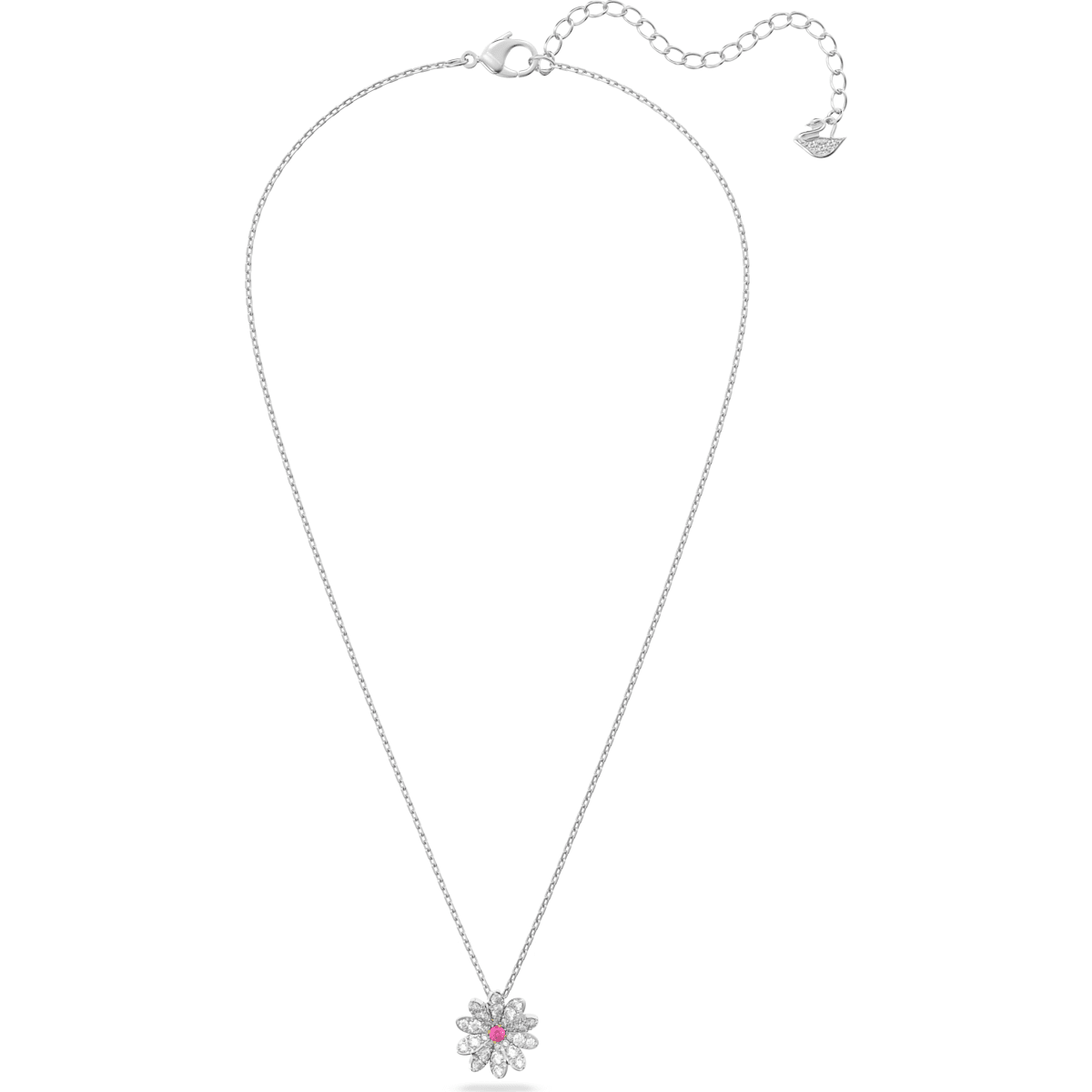 Swarovski - Eternal Flower Anhänger Blume, Rosa, Metallmix - CRYSTAL UNTERBERGER