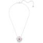 Swarovski - Eternal Flower Anhänger Blume, Rosa, Rhodiniert - CRYSTAL UNTERBERGER