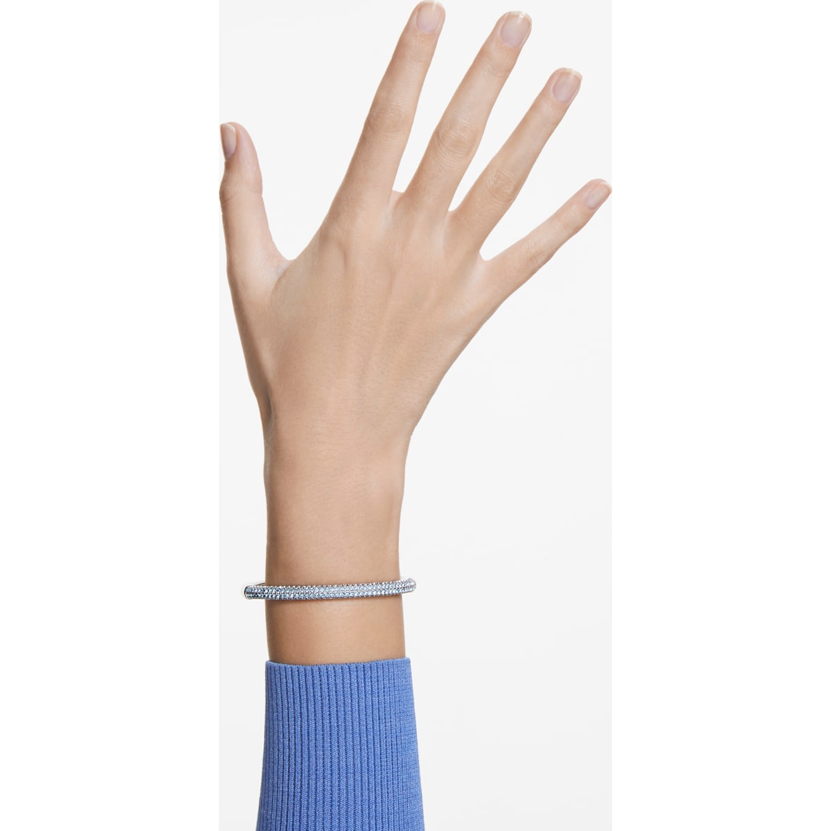 Swarovski - Stone Armreif Blau, Edelstahl - CRYSTAL UNTERBERGER