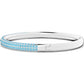Swarovski - Stone Armreif Blau, Edelstahl - CRYSTAL UNTERBERGER