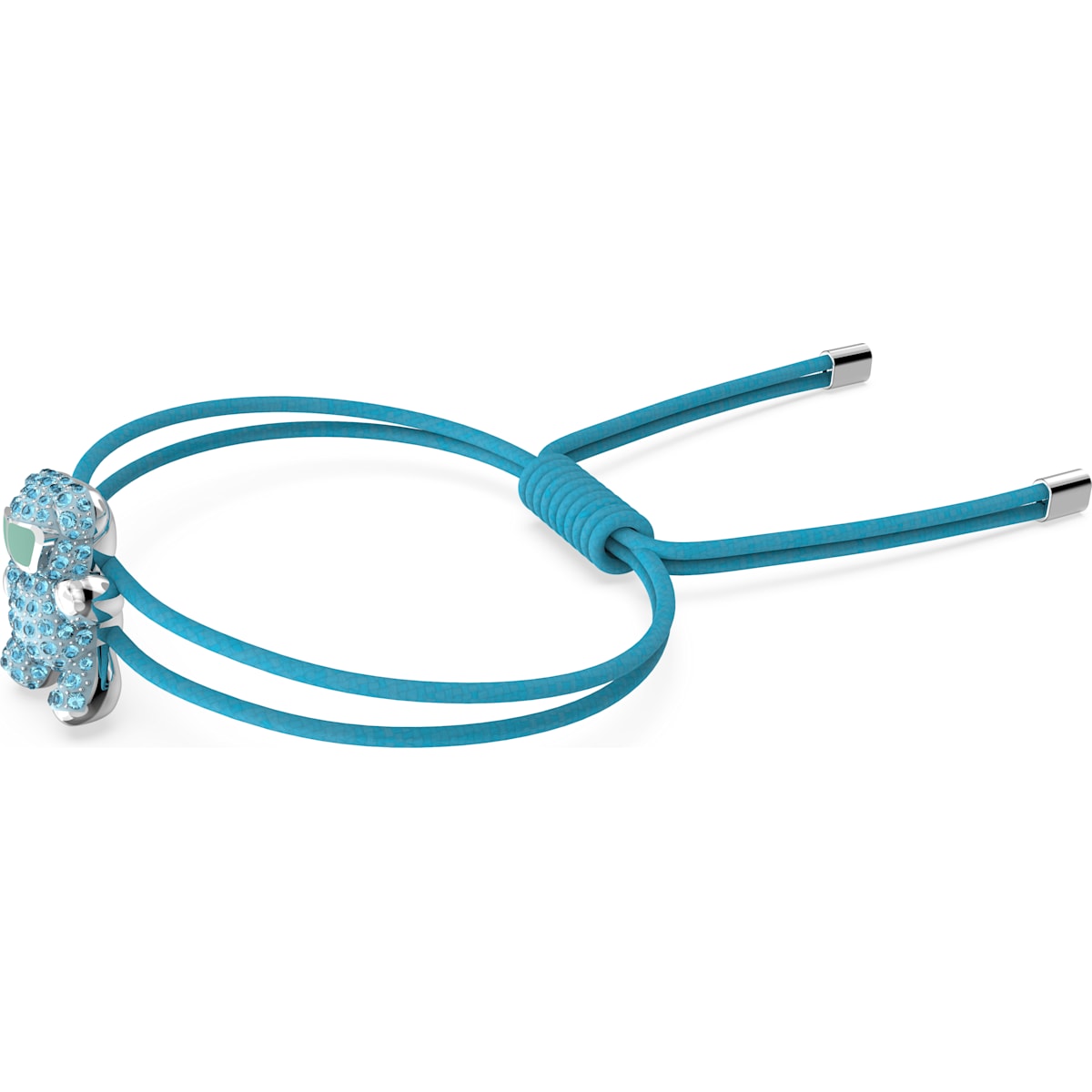 Swarovski - Teddy Armband Blau, Rhodiniert - CRYSTAL UNTERBERGER