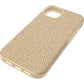 Swarovski - High Smartphone Schutzhülle iPhone® 13, Goldfarben - CRYSTAL UNTERBERGER