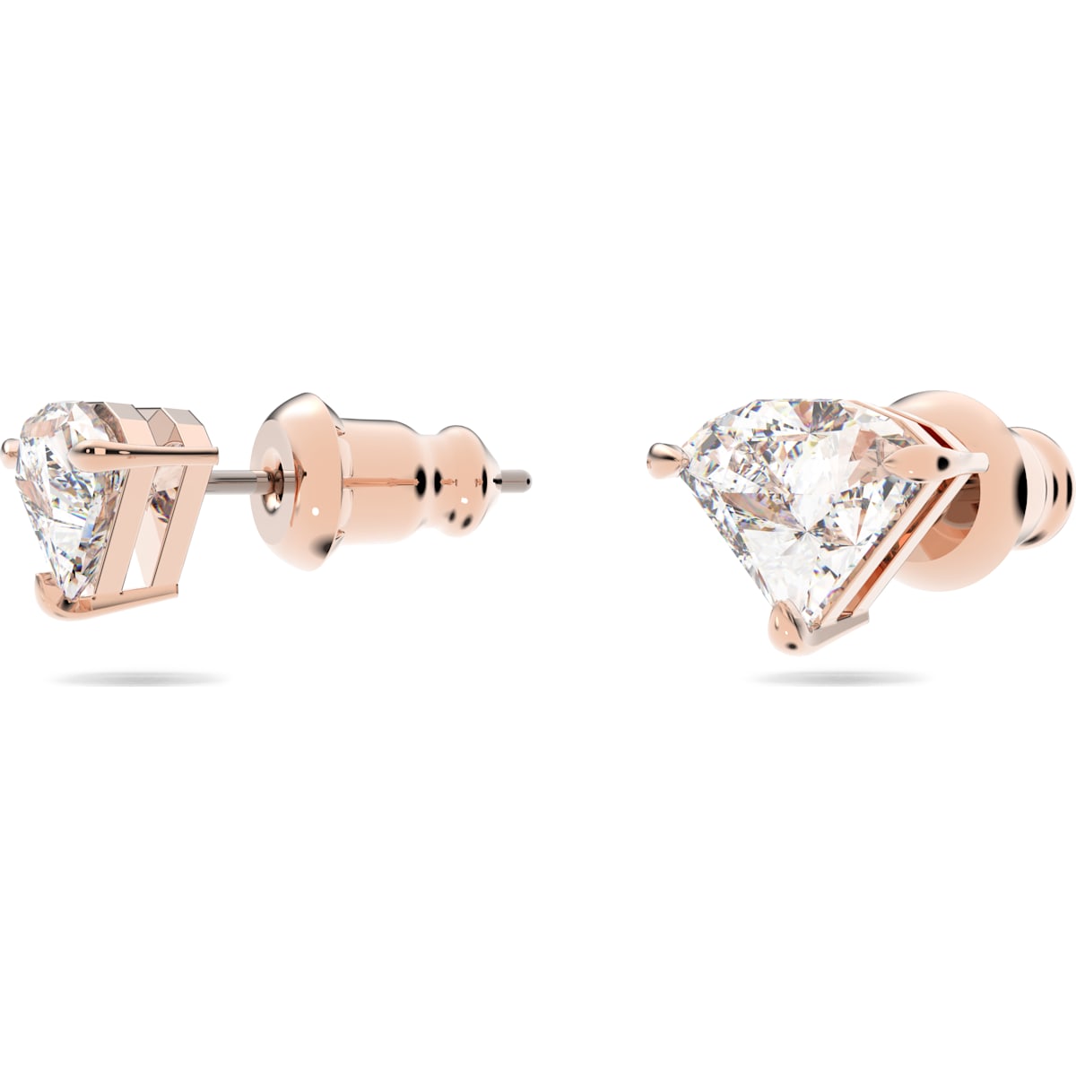 Swarovski - Ortyx Drop-Ohrhänger Trilliant-Schliff, Asymmetrisches Design - CRYSTAL UNTERBERGER