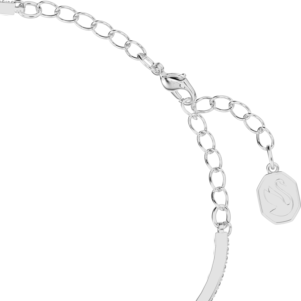 Swarovski - Ortyx Armband Trilliant-Schliff, Weiß, Rhodiniert - CRYSTAL UNTERBERGER