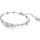 Swarovski - Gema Armband Verschiedene Schliffe, Blume, Weiß, Rhodiniert - CRYSTAL UNTERBERGER
