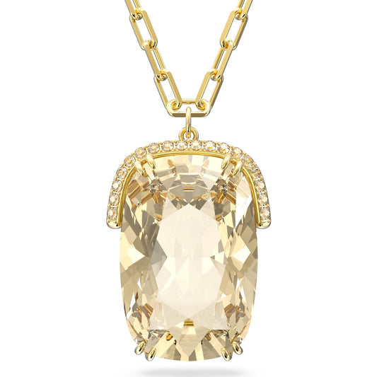 Swarovski - Harmonia Anhänger Übergroßer Kristall, Goldfarben, Goldlegierungsschicht - CRYSTAL UNTERBERGER