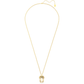 Swarovski - Harmonia Anhänger Übergroßer Kristall, Goldfarben, Goldlegierungsschicht - CRYSTAL UNTERBERGER