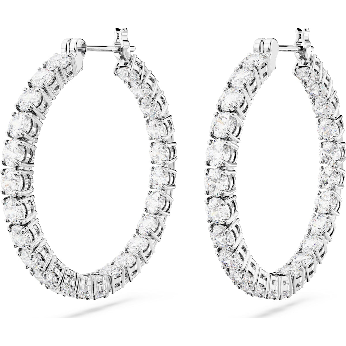 MATRIX:OHRSTECKER HOOP MWHI/RHS - CRYSTAL UNTERBERGER