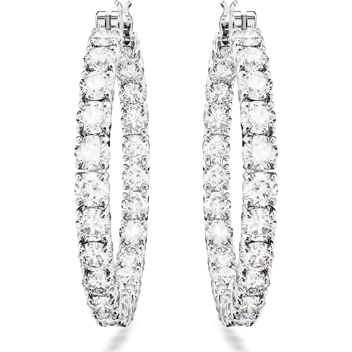 MATRIX:OHRSTECKER HOOP MWHI/RHS - CRYSTAL UNTERBERGER