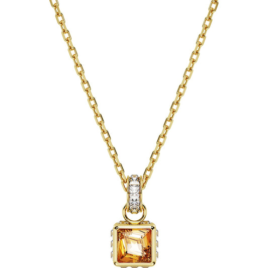 Stilla Anhänger Kissenschliff, Gelb, Goldlegierungsschicht - CRYSTAL UNTERBERGER