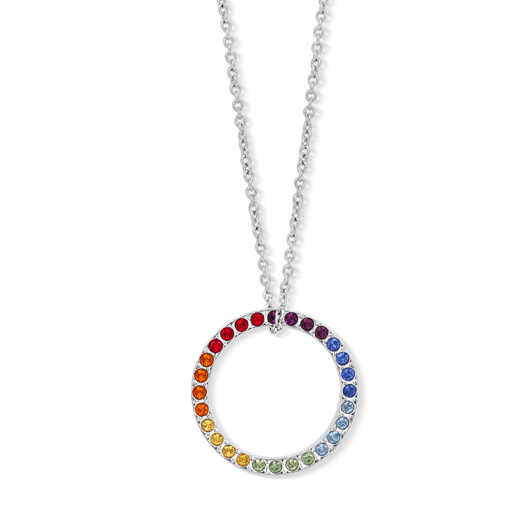 CRYSTALP - Chakra Ring Anhänger mit Kette - CRYSTAL UNTERBERGER