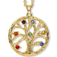 CRYSTALP - Chakra Tree Of Life Anhänger mit Kette - CRYSTAL UNTERBERGER