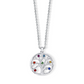 CRYSTALP - Chakra Tree Of Life Anhänger mit Kette - CRYSTAL UNTERBERGER