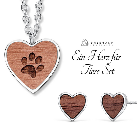 CRYSTALP - Ein Herz für Tiere Set - CRYSTAL UNTERBERGER