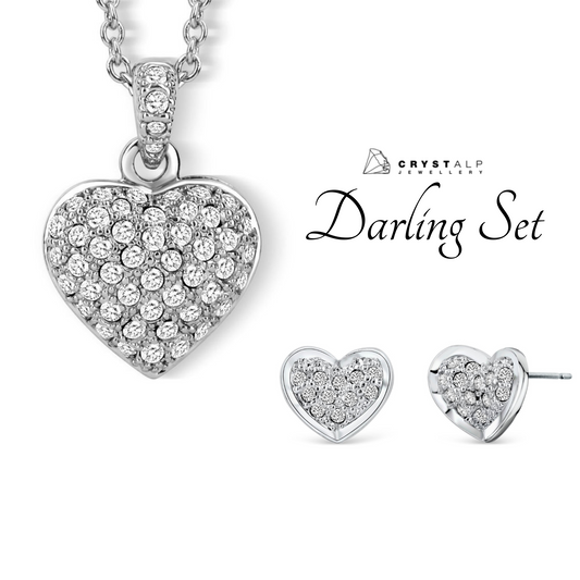CRYSTALP - Darling Set - Anhänger und Ohrringe - CRYSTAL UNTERBERGER