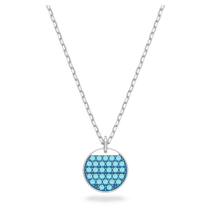 Swarovski - Ginger Anhänger Blau, Rhodiniert - CRYSTAL UNTERBERGER