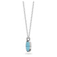 Swarovski - Ginger Anhänger Blau, Rhodiniert - CRYSTAL UNTERBERGER