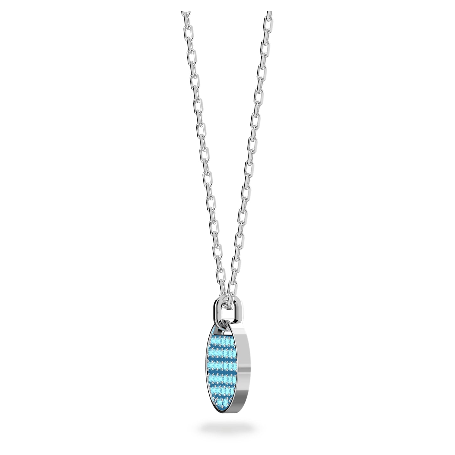 Swarovski - Ginger Anhänger Blau, Rhodiniert - CRYSTAL UNTERBERGER