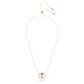 Swarovski - Hollow Anhänger Kreis, Weiß, Roségold-Legierungsschicht - CRYSTAL UNTERBERGER