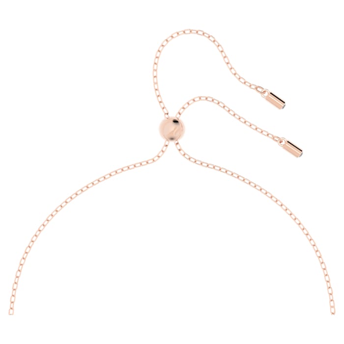 Swarovski - Hollow Anhänger Kreis, Weiß, Roségold-Legierungsschicht - CRYSTAL UNTERBERGER