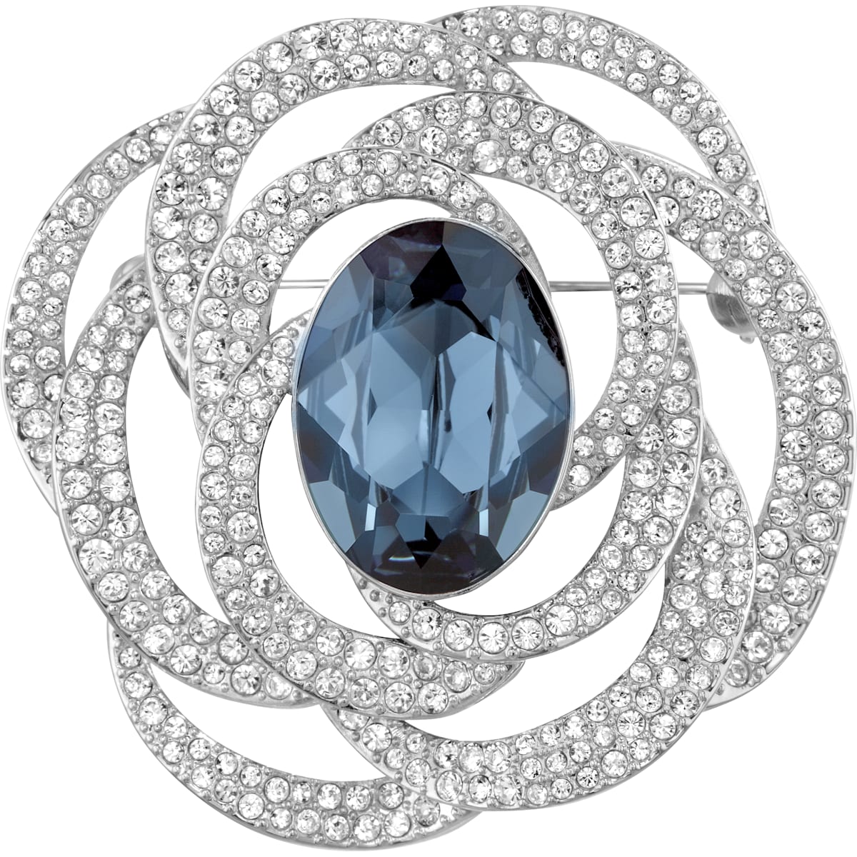 BARRETT:BROOCH MONT/CRY/RHS
