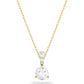 SOLITAIRE:PENDANT 7MM CZWH/GOS