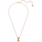 Swarovski - Twist Halskette, Weiss, Rosegold-Legierungsschicht - CRYSTAL UNTERBERGER