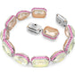 Swarovski - Orbita Armband, Kristalle in einem Mix aus Schliffen, Mehrfarbig, Rhodiniert - CRYSTAL UNTERBERGER