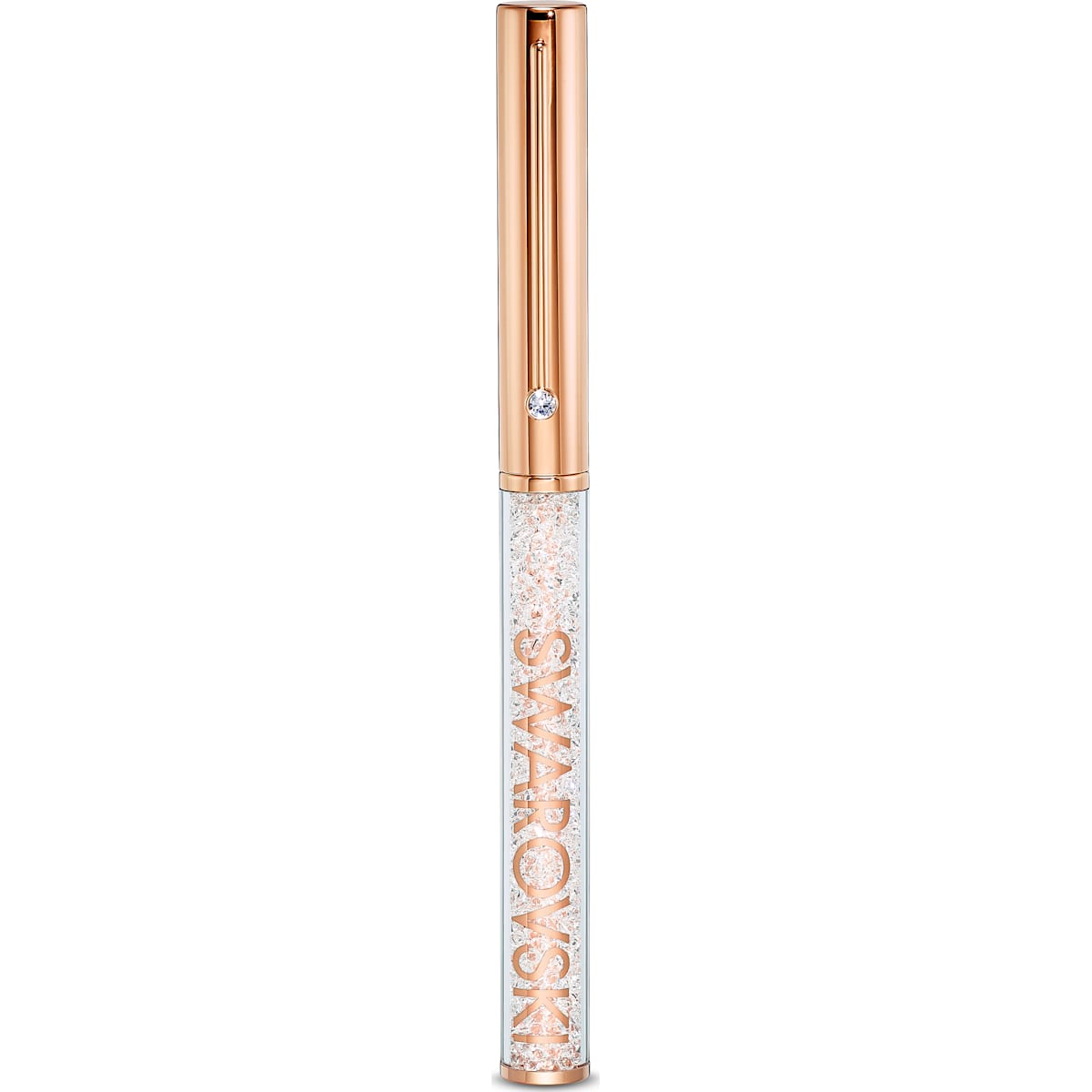 Swarovski - Crystalline Gloss Kugelschreiber, Rosefarben, Roségold-Legierungsschicht - CRYSTAL UNTERBERGER
