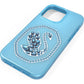 Swarovski - Smartphone Schutzhülle Schwan, iPhone® 13, Blau - CRYSTAL UNTERBERGER