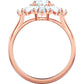 Swarovski - Sunshine Ring, Sonne, Weiss, Rosegold-Legierungsschicht - CRYSTAL UNTERBERGER