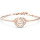 Swarovski - Generation Armreif Weiß, Goldlegierungsschicht - CRYSTAL UNTERBERGER