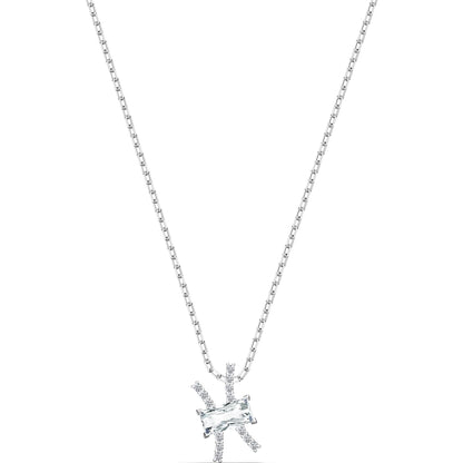 ZODIAC II:PENDANT PISCES CZWH/CRY/MIX