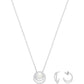 Swarovski - Free Pearl Set, Weiss, Rhodiniert - CRYSTAL UNTERBERGER