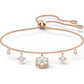 Swarovski - Magic Armband, Schneeflocke, Weiss, Rhodiniert - CRYSTAL UNTERBERGER
