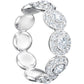 Swarovski - Angelic Ring, Rund, Weiss, Rhodiniert - CRYSTAL UNTERBERGER