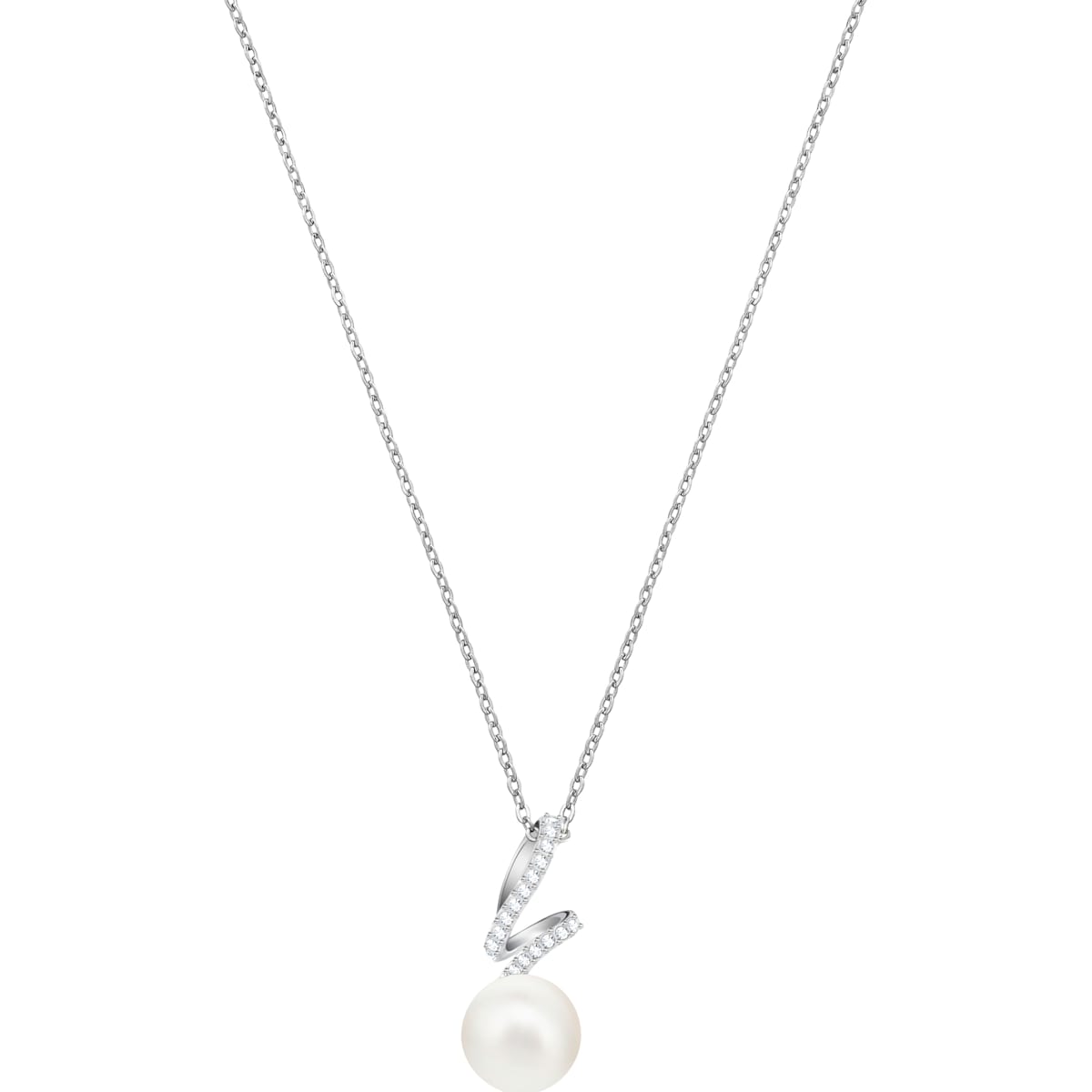 GABRIELLA:PENDANT PRL CRYWHITE/RHS OU