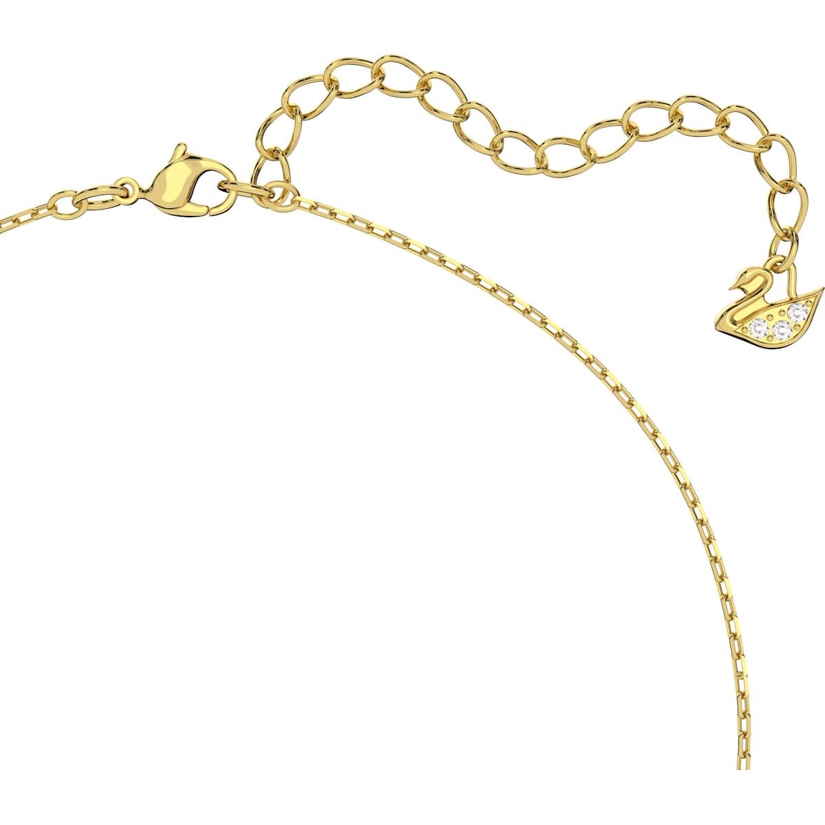 Swarovski - Millenia Halskette, Swarovski Zirconia im Oktagon-Schliff, Gelb, Goldlegierungsschicht - CRYSTAL UNTERBERGER