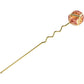 Swarovski - CRA002 Haarnadel, Rosa, Goldlegierungsschicht - CRYSTAL UNTERBERGER