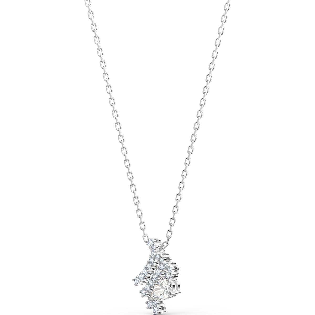 Swarovski - Zodiac II Anhänger, Jungfrau, Weiss, Metallmix - CRYSTAL UNTERBERGER