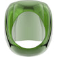 Swarovski - Dulcis Cocktail Ring, Kristalle im Kissenschliff, Grün - CRYSTAL UNTERBERGER